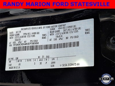 2019 Ford F-350SD XL 168 WB