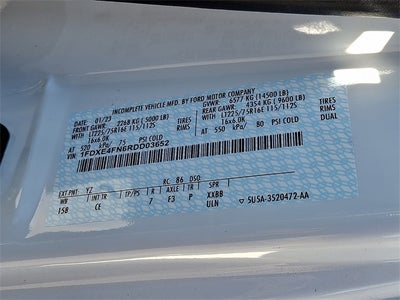 2024 Ford E-450SD 14' BOX TRUCK DRW