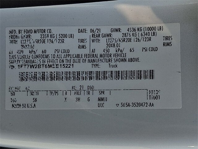 2021 Ford F-250SD Lariat