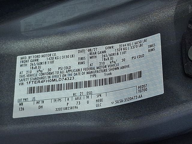 2021 Ford Ranger Lariat