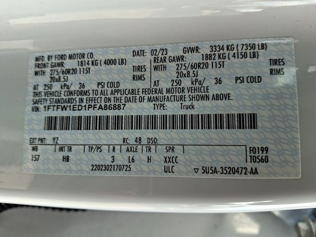 2023 Ford F-150 Lariat