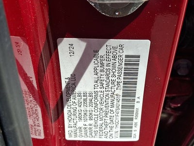 2025 Honda Accord SE