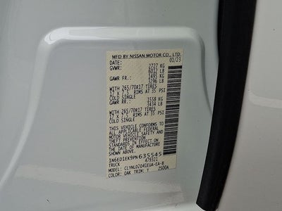 2023 Nissan Frontier PRO-4X