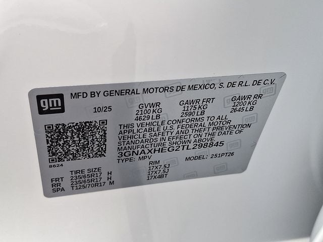 2026 Chevrolet Equinox LT
