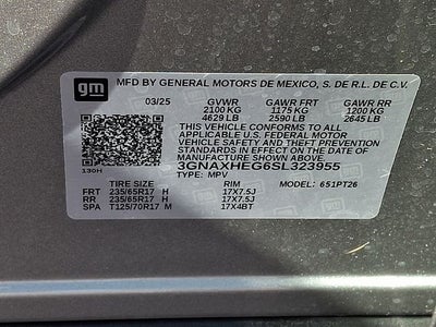 2025 Chevrolet Equinox LT