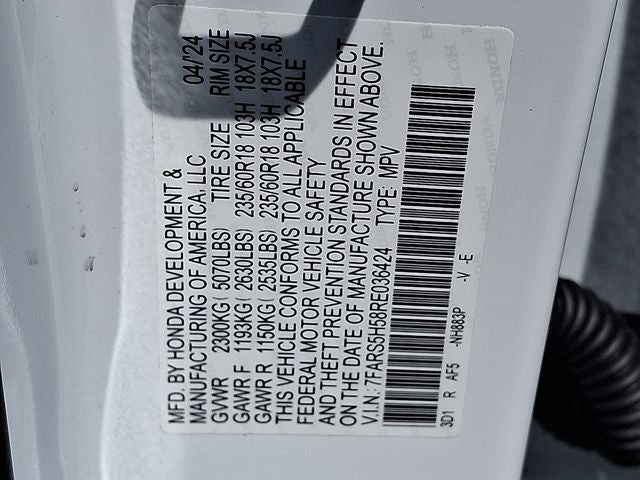 2024 Honda CR-V Hybrid Sport