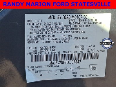 2020 Ford EcoSport SE