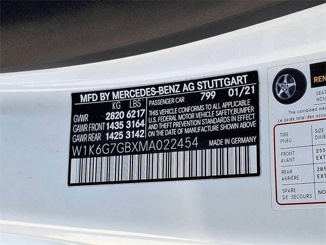 2021 Mercedes-Benz S-Class S 580 4MATIC®