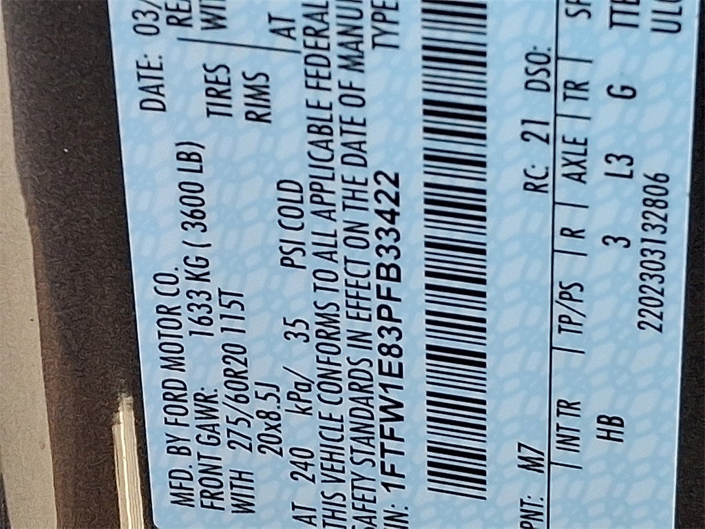 2023 Ford F-150 Lariat