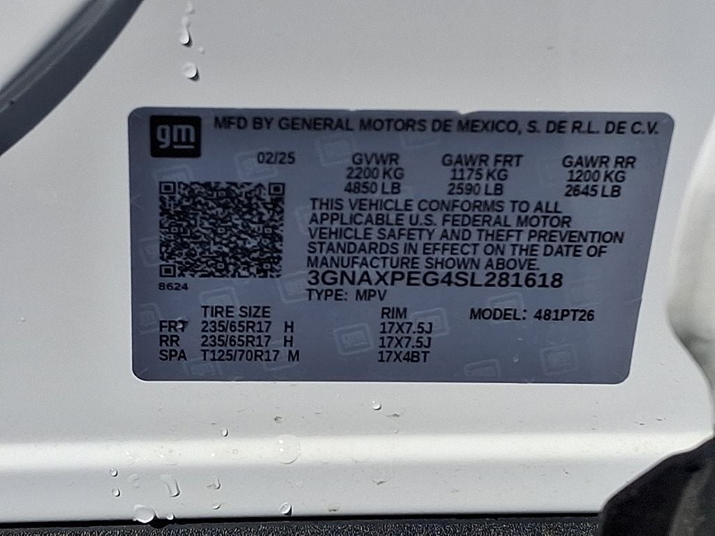 2025 Chevrolet Equinox LT
