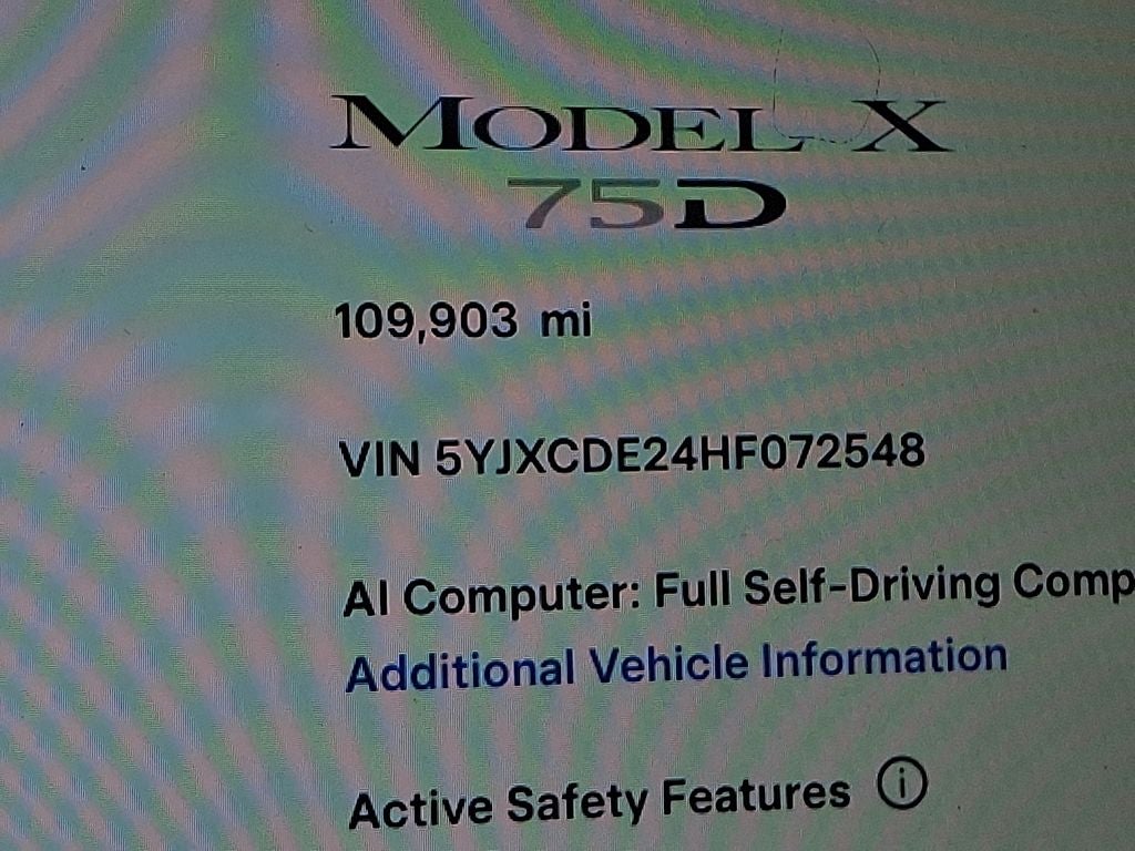 2017 Tesla Model X 75D