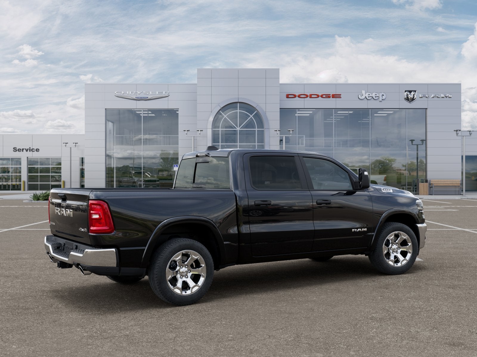 2025 RAM 1500 RAM 1500 BIG HORN CREW CAB 4X4 5'7' BOX