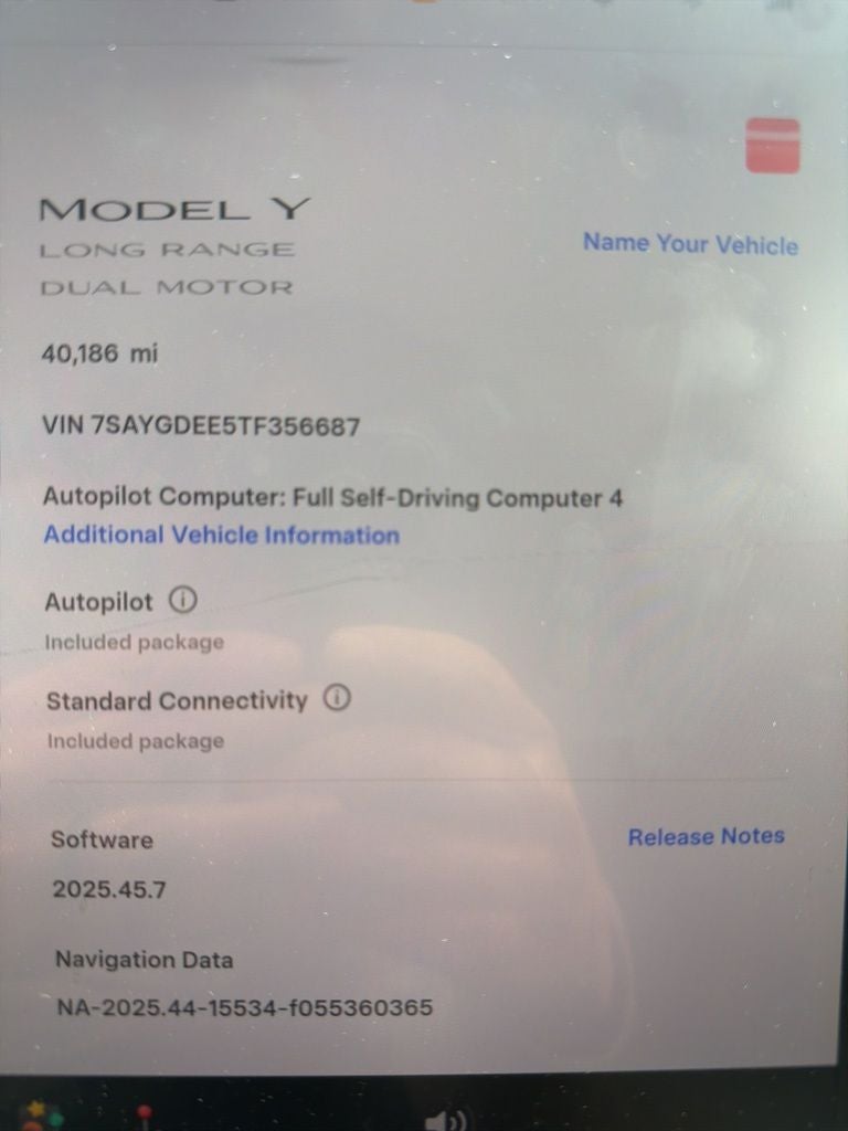 2026 Tesla Model Y Long Range Launch Series