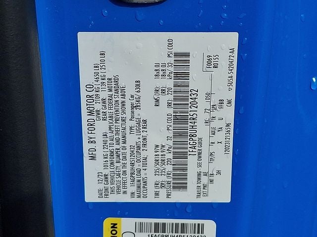 2024 Ford Mustang EcoBoost Premium