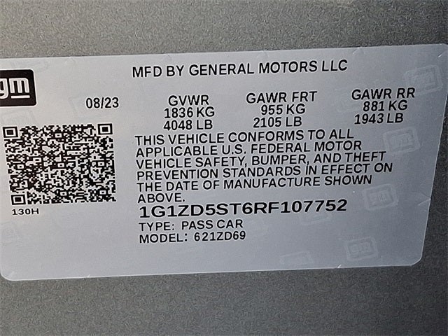 2024 Chevrolet Malibu LT 1LT