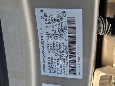 2018 Honda Accord Touring