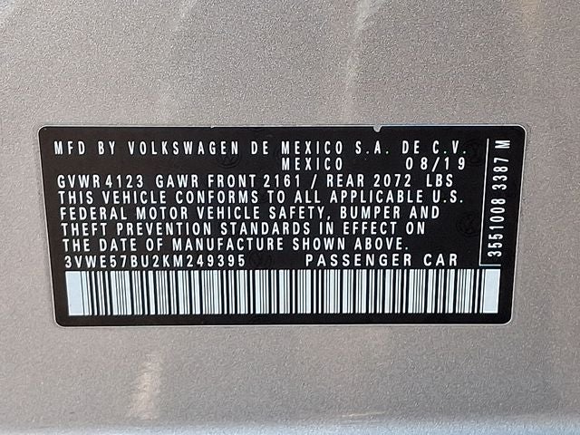 2019 Volkswagen Jetta SEL