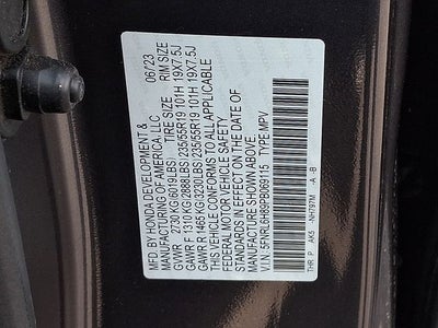 2023 Honda Odyssey Touring