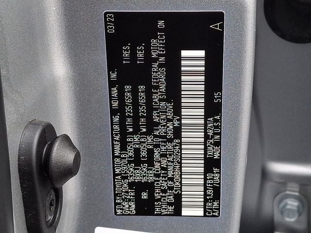 2023 Toyota Highlander LE