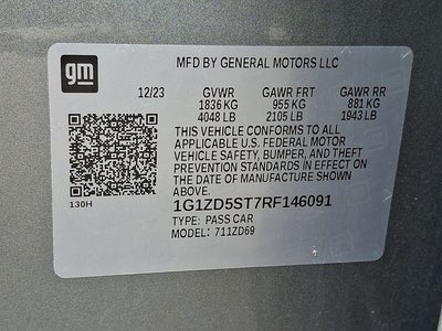 2024 Chevrolet Malibu LT 1LT