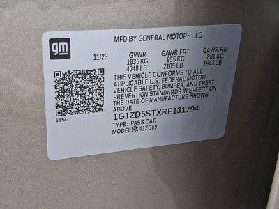 2024 Chevrolet Malibu LT 1LT