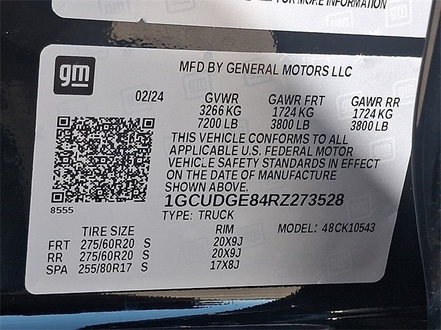 2024 Chevrolet Silverado 1500 LTZ