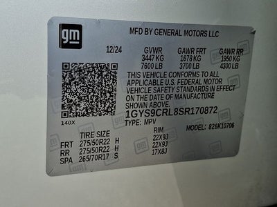 2025 Cadillac Escalade Premium Luxury