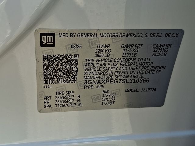 2025 Chevrolet Equinox LT