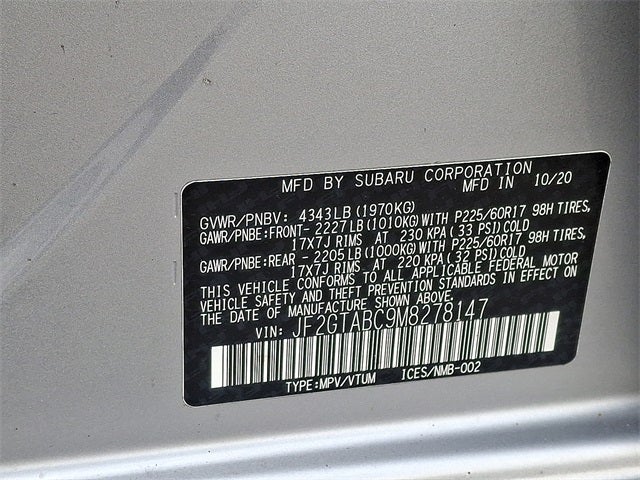 2021 Subaru Crosstrek Base