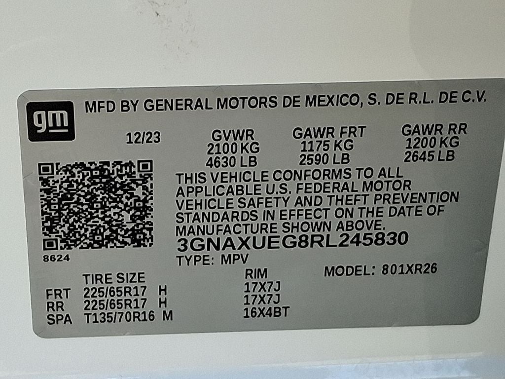 2024 Chevrolet Equinox LT