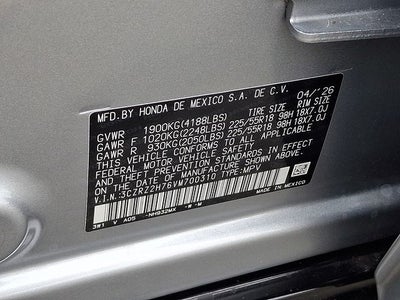 2027 Honda HR-V EX-L