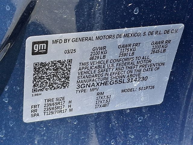 2025 Chevrolet Equinox LT