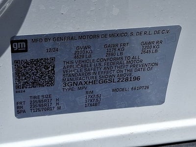 2025 Chevrolet Equinox LT