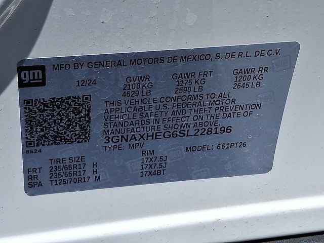 2025 Chevrolet Equinox LT