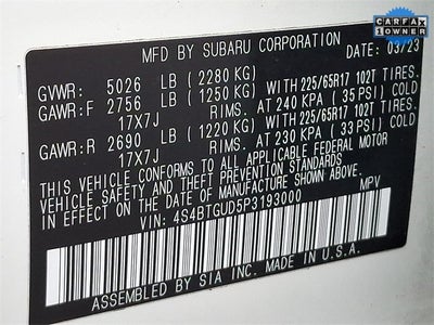 2023 Subaru Outback Wilderness