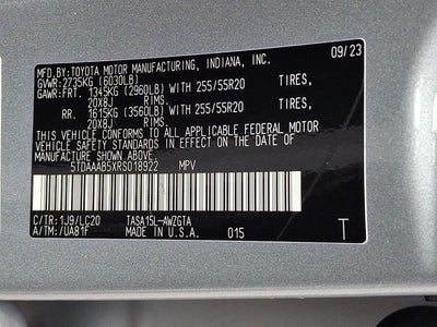 2024 Toyota Grand Highlander Limited