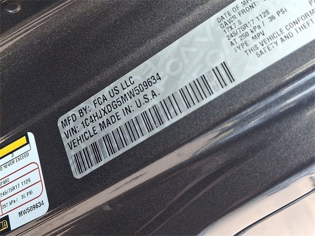 2021 Jeep Wrangler Unlimited Sport S