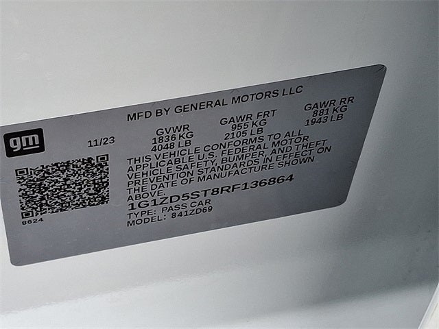 2024 Chevrolet Malibu LT 1LT