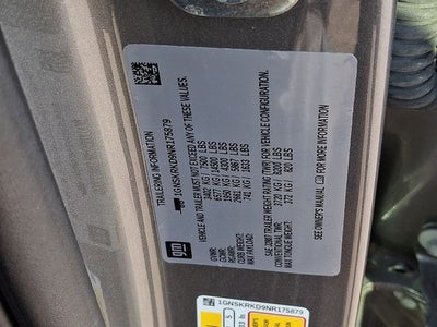 2022 Chevrolet Tahoe RST