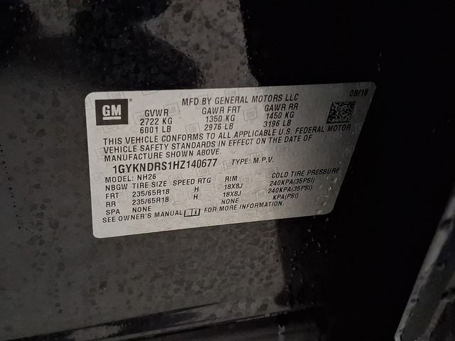 2017 Cadillac XT5 Luxury