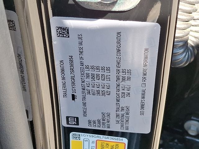 2025 Cadillac Escalade Sport Platinum