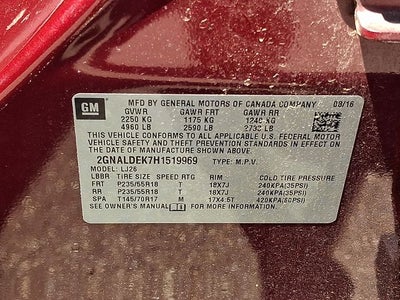 2017 Chevrolet Equinox Premier