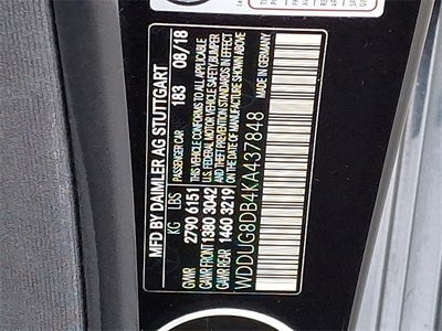 2019 Mercedes-Benz S-Class S 560