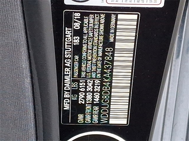 2019 Mercedes-Benz S-Class S 560