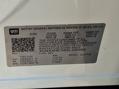 2025 Chevrolet Equinox FWD LT