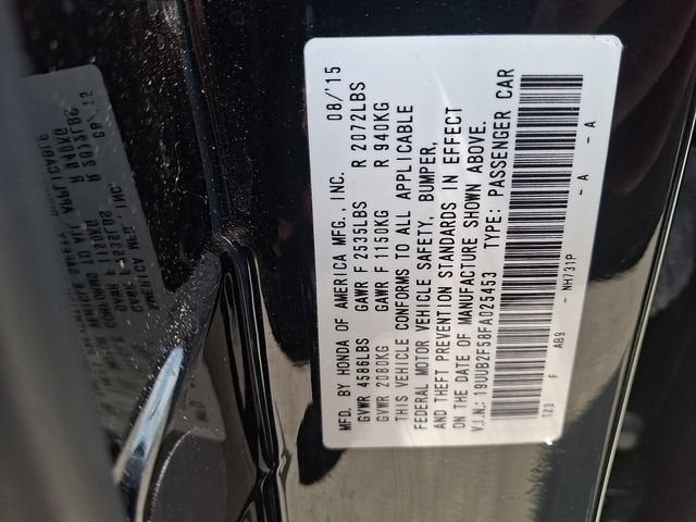 2015 Acura TLX V6 Tech