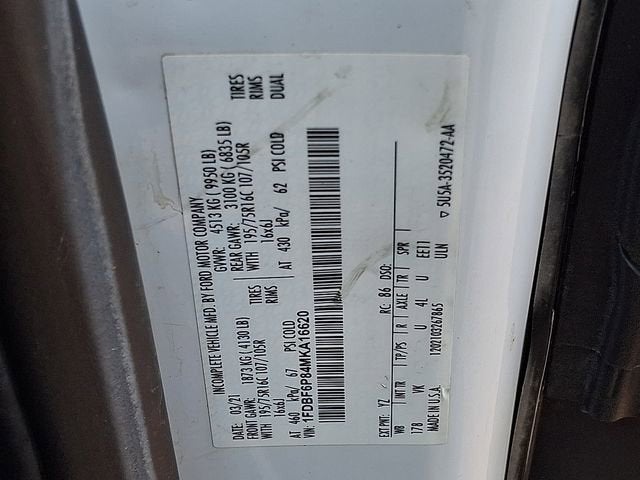2021 Ford Transit Cutaway T-350 RWD DRW