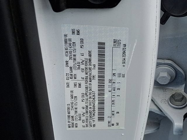 2022 Ford Super Duty F-250 SRW XL