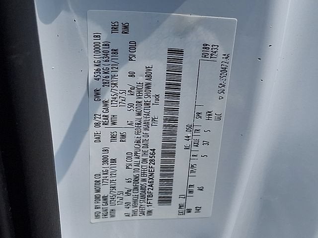 2022 Ford Super Duty F-250 SRW XL