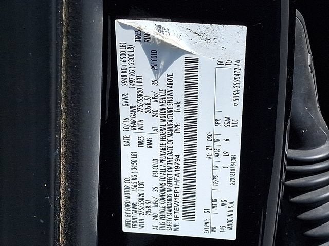 2017 Ford F-150 XL